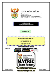 NSC 2012 Afrikaans HL P1 Nov 2012 Memo.pdf